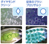 ダイヤモンドクリーン毛先